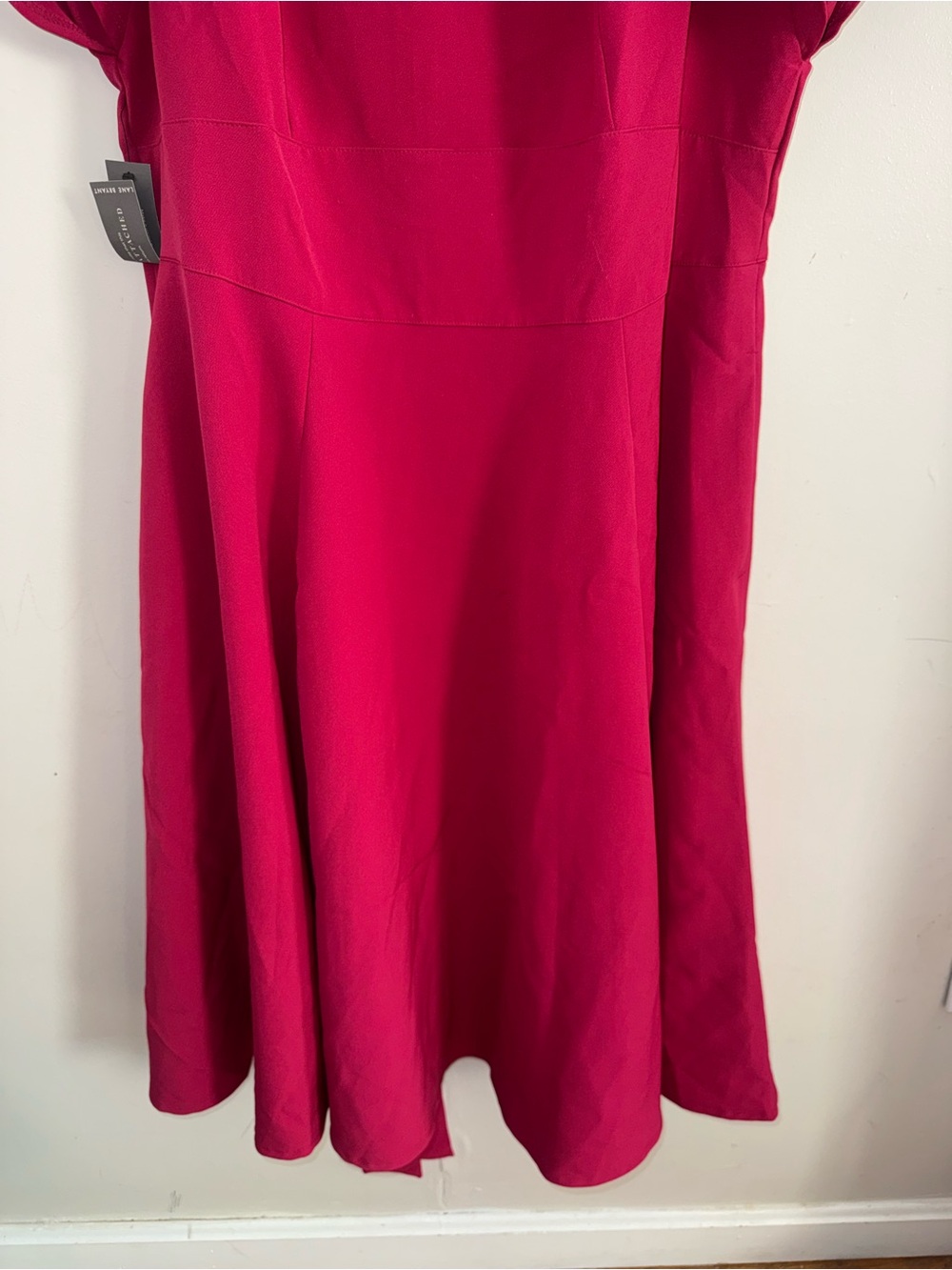 Lane Bryant Lena V-Neck Level-Hem Midi Dress Size 16 NEW - Picture 3 of 7